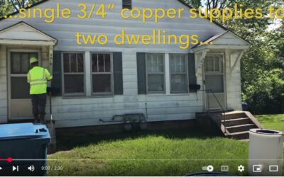 Trenchless Pipe Pulling Water Services – Day 2