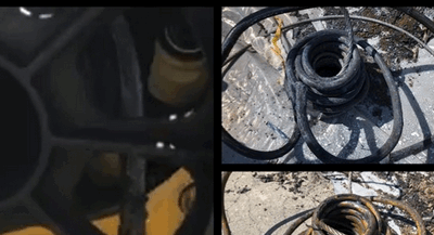 Replacing Galvanized and Plastic Gas Services in San Bernardino and Perris CA, with SoCal (Sempra Utilities) and Kobus 400 Pipe Puller